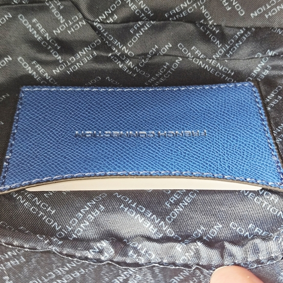 NWT!!! French Connection Blue Shoulder Bag - Picture 6 of 6